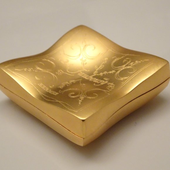 Auth HERMES Paris Compact Faubourg Perfume Fragrance Powder Case Scarf Design - Picture 6 of 11